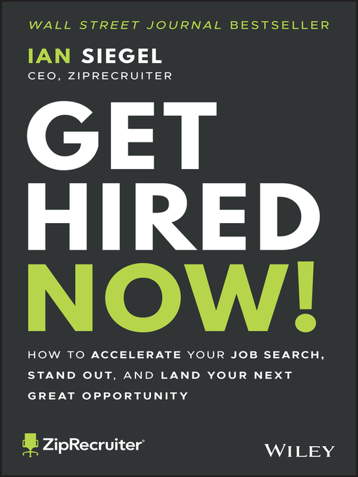 Title details for Get Hired Now! by Ian Siegel - Available